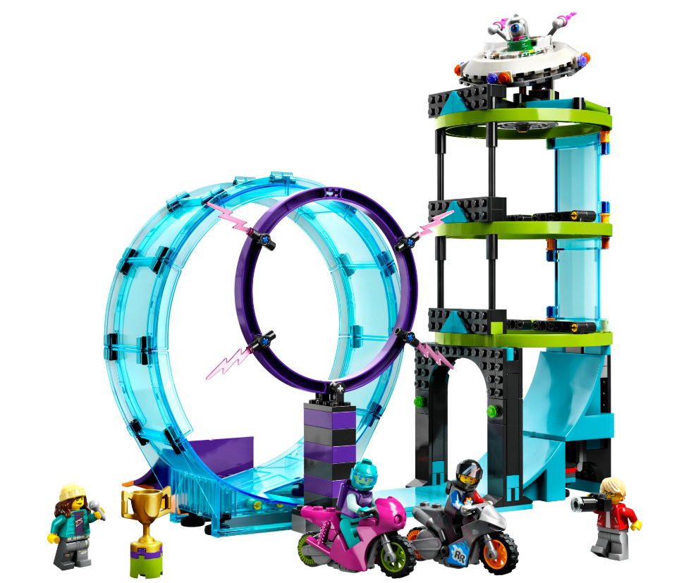 Конструктор Lego City Stuntz Неймовірне завдання для каскадерів фото №2
