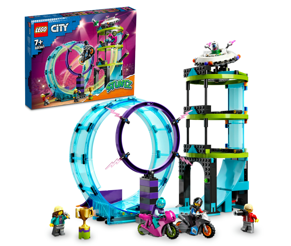 Конструктор Lego City Stuntz Неймовірне завдання для каскадерів фото №3