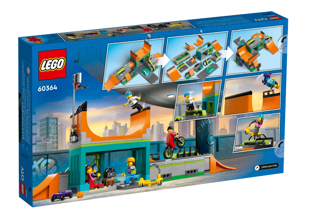 Конструктор Lego Friends Вуличний скейтпарк фото №7