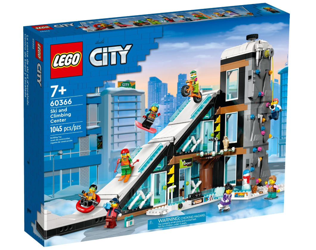 Конструктор Lego City Гірськолижний і скелелазний цент