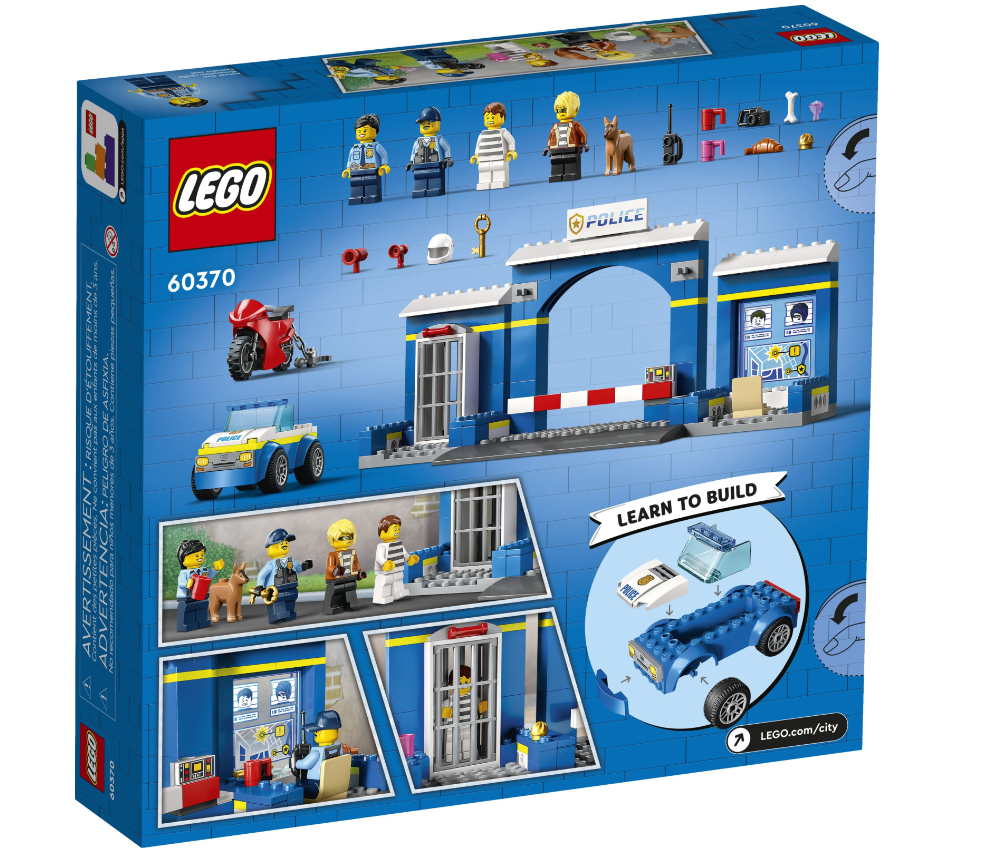 Конструктор Lego City Переслідування на поліцейській дільниці фото №7