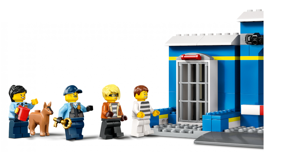 Конструктор Lego City Переслідування на поліцейській дільниці фото №4