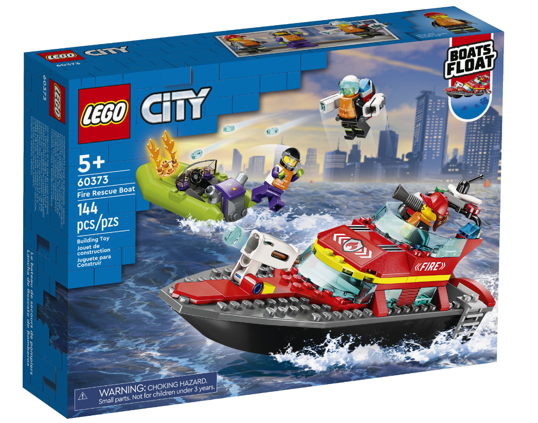 Конструктор Lego City Човен пожежної бригади