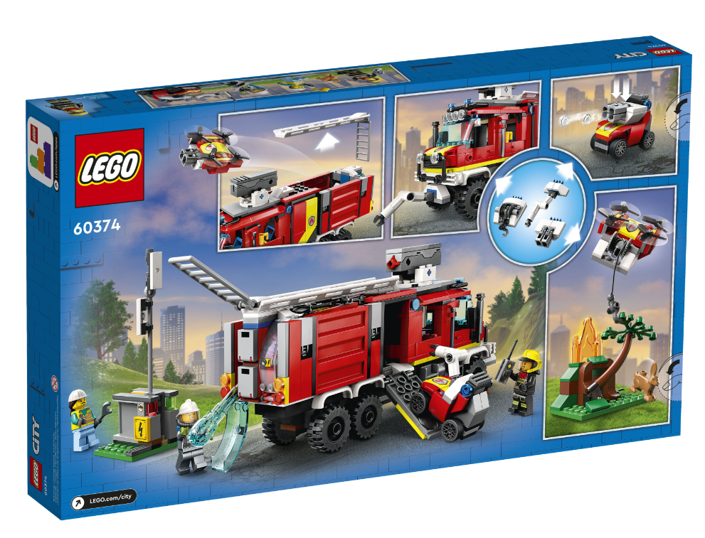 Конструктор Lego City Пожежна машина фото №8
