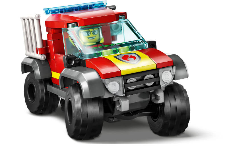Конструктор Lego City Fire Пожежно-рятувальний позашляховик фото №7