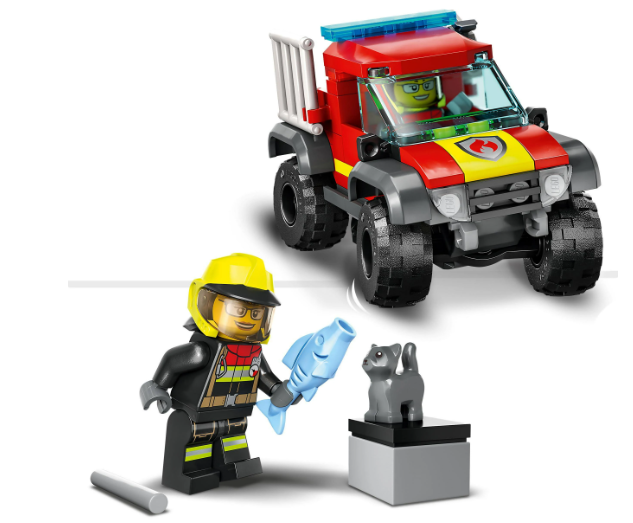 Конструктор Lego City Fire Пожежно-рятувальний позашляховик фото №3