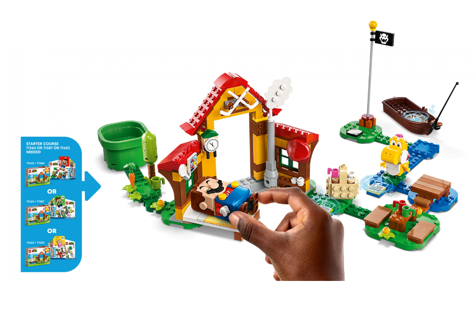 Конструктор Lego Super Mario Пікнік у будинку Маріо. Додатковий набір фото №4