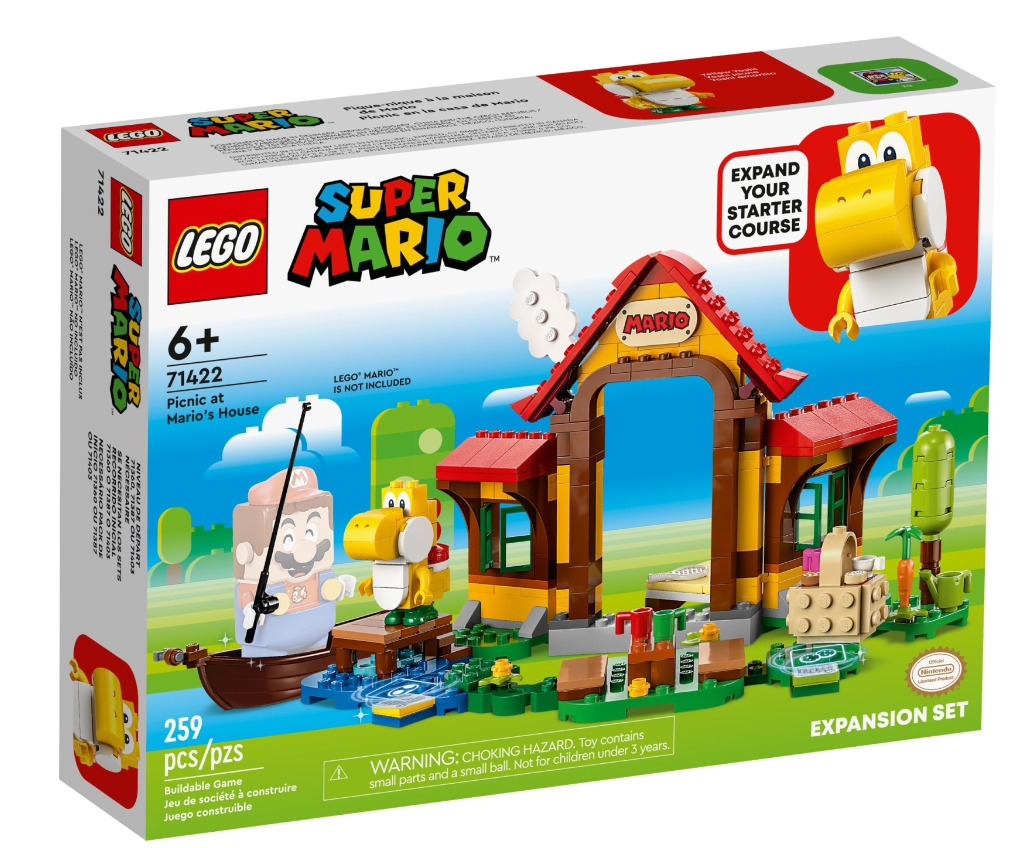 Конструктор Lego Super Mario Пікнік у будинку Маріо. Додатковий набір