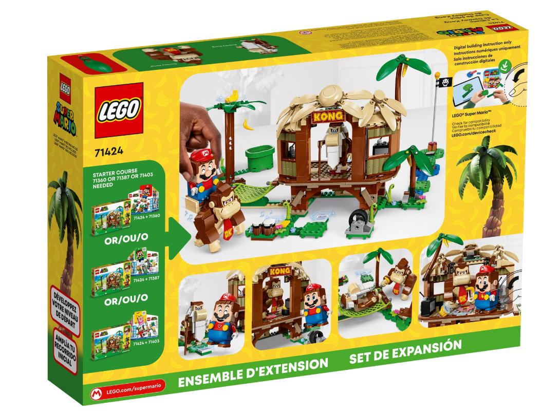 Конструктор Lego Super Mario Будинок на дереві Донкі Конґ. Додатковий набір фото №5