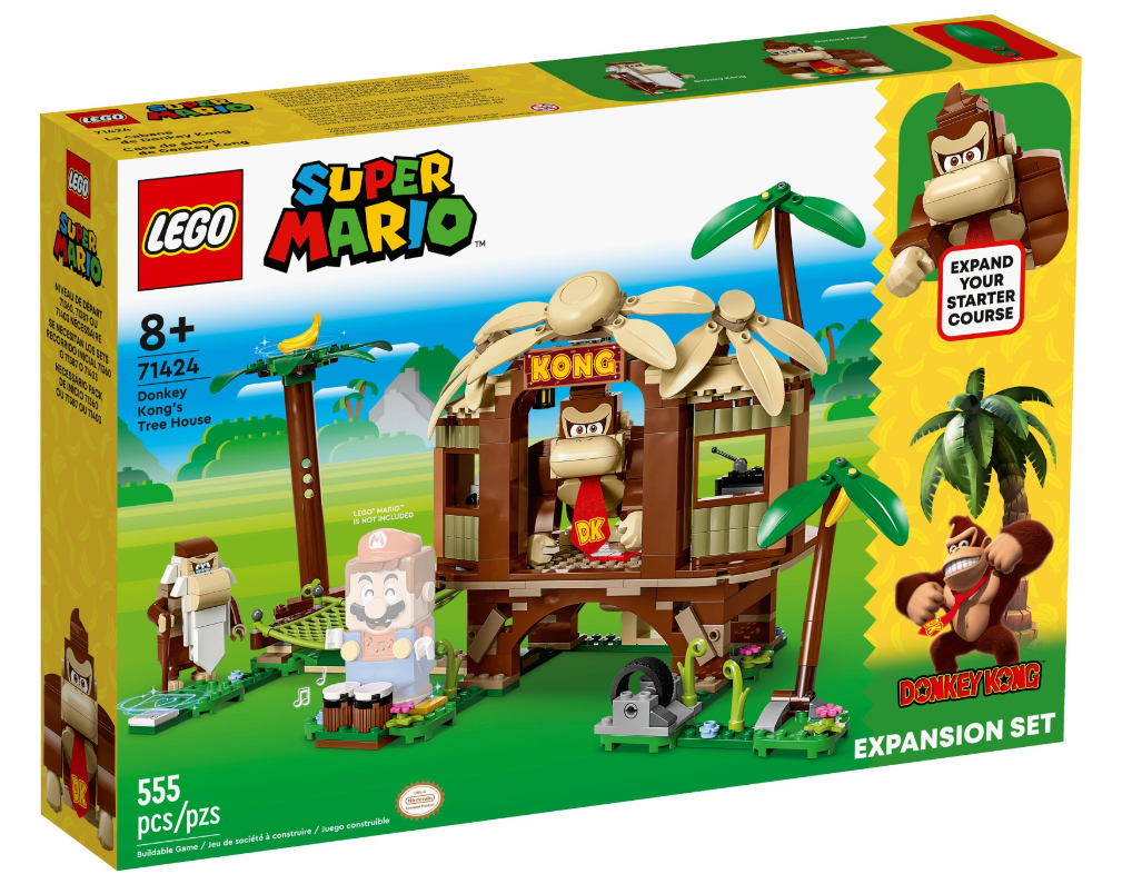 Конструктор Lego Super Mario Будинок на дереві Донкі Конґ. Додатковий набір