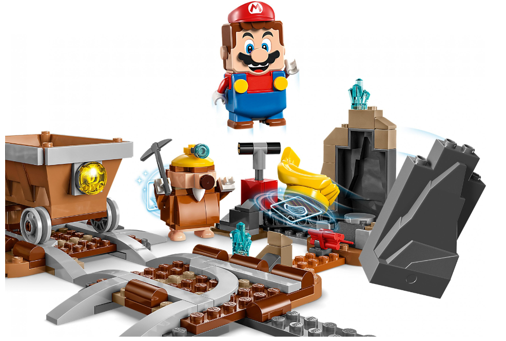 Конструктор Lego Super Mario Поїздка у вагонетці Дідді Конґа. Додатковий набір фото №7