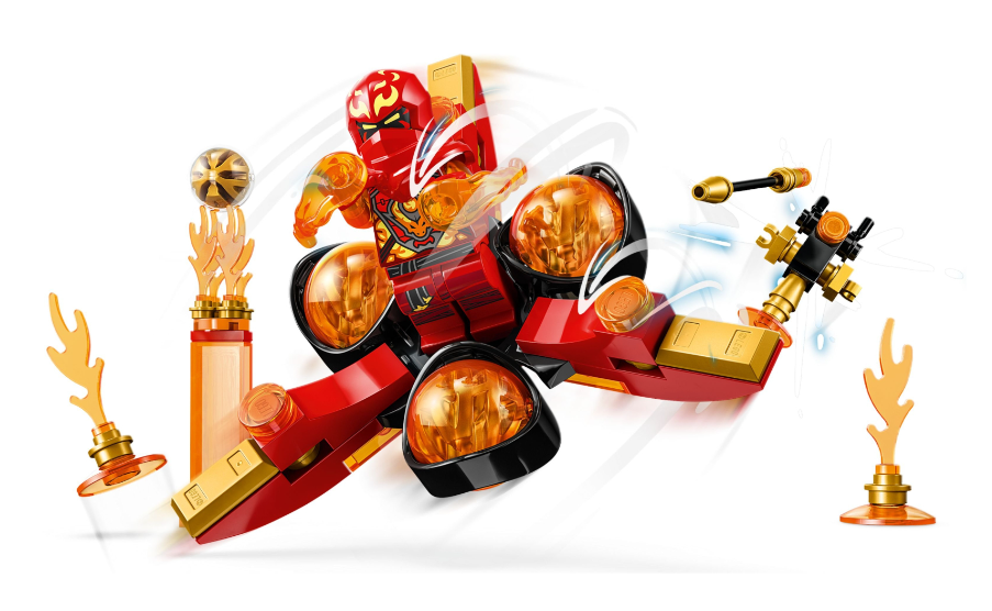 Конструктор Lego NinjagoСуперсила дракона Кая сальто спін-джитсу фото №3