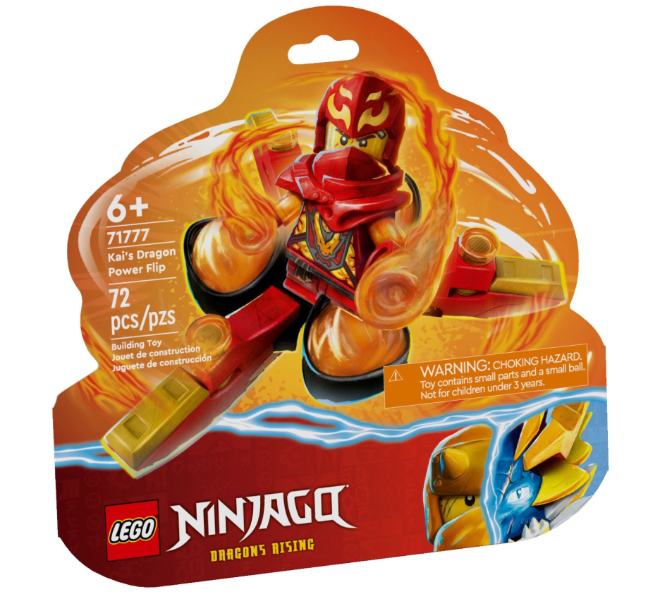 Конструктор Lego NinjagoСуперсила дракона Кая сальто спін-джитсу