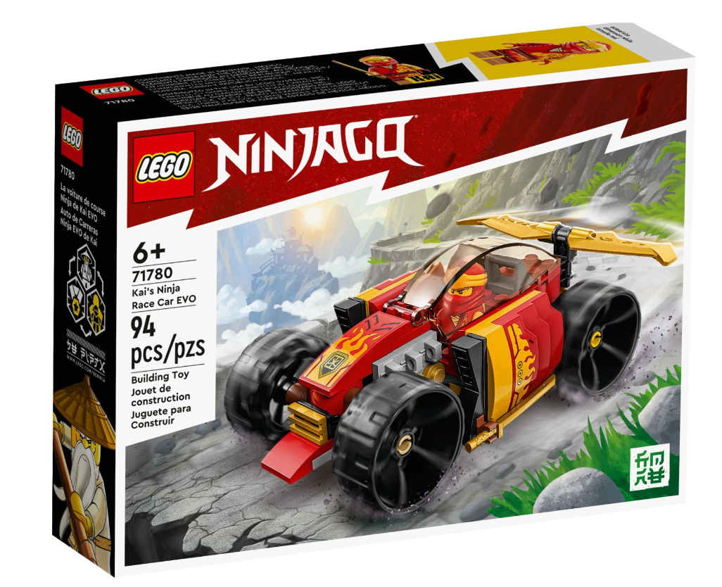 Конструктор Lego Ninjago Гоночний автомобіль ніндзя Кая EVO