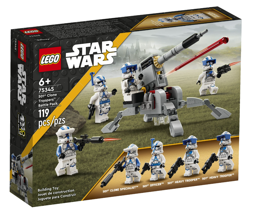 Конструктор Lego Star Wars TM Бойовий загін бійців-клонів 501-го легіону