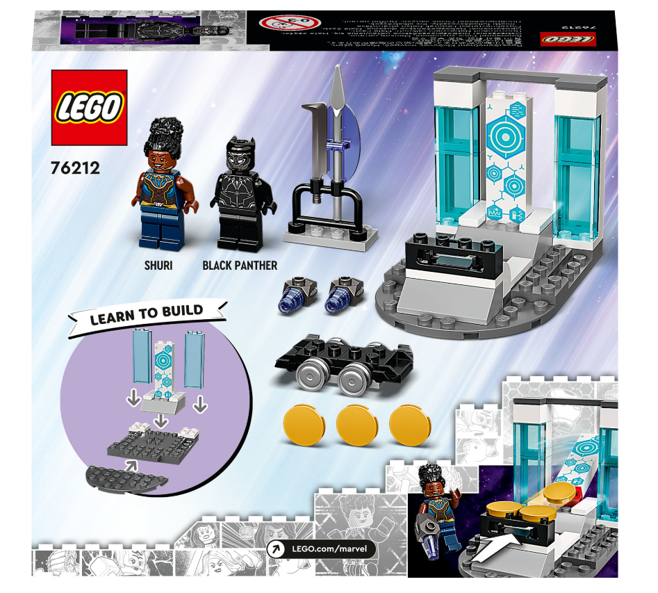 Конструктор Lego Super Heroes Лабораторія Шурі фото №4
