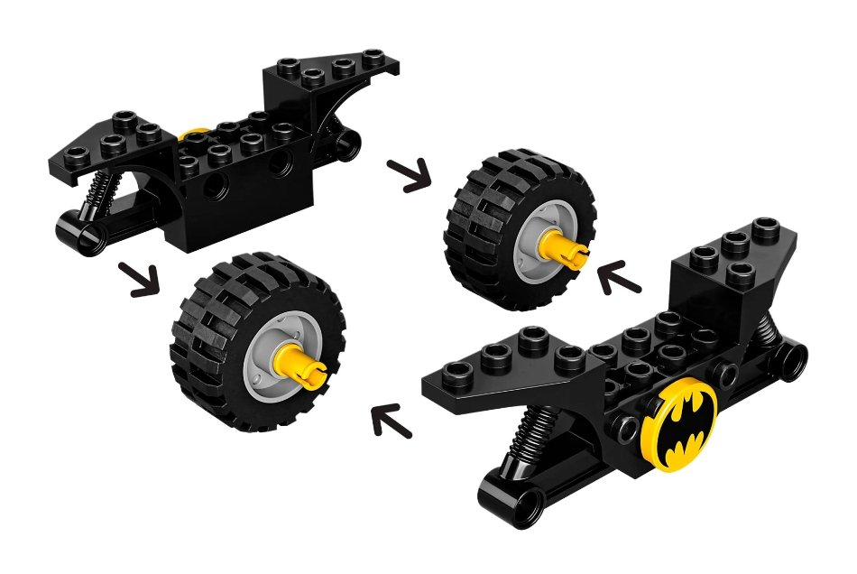 Конструктор Lego Super Heroes Бетмен проти Харлі Квін фото №2