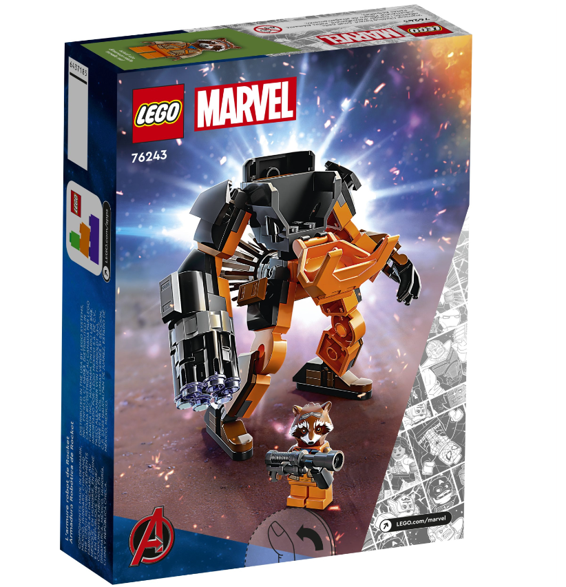 Конструктор Lego Super Heroes Робоброня Єнота Ракети фото №6