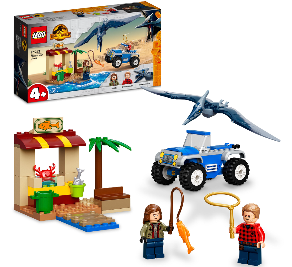 Конструктор Lego Jurassic World Погоня за птеранодоном фото №2