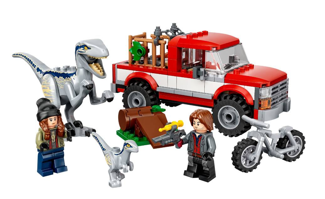 Конструктор Lego Jurassic World Блу та впіймання бета-велоцираптора фото №3