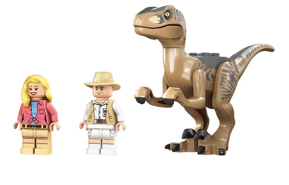 Конструктор Lego Jurassic Park Втеча велоцираптора фото №5
