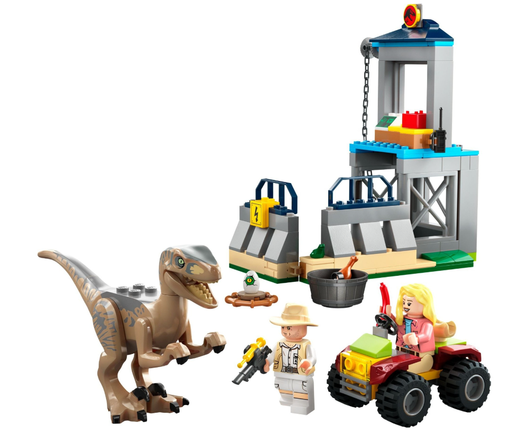 Конструктор Lego Jurassic Park Втеча велоцираптора фото №4