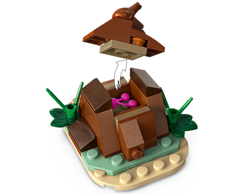 Конструктор Lego Jurassic Park Дослідження трицератопсів фото №4