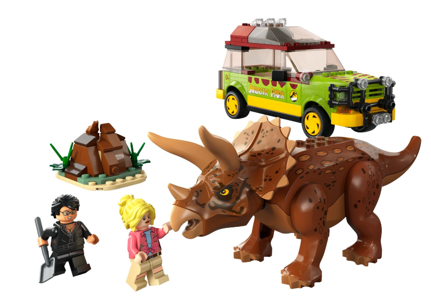 Конструктор Lego Jurassic Park Дослідження трицератопсів фото №2