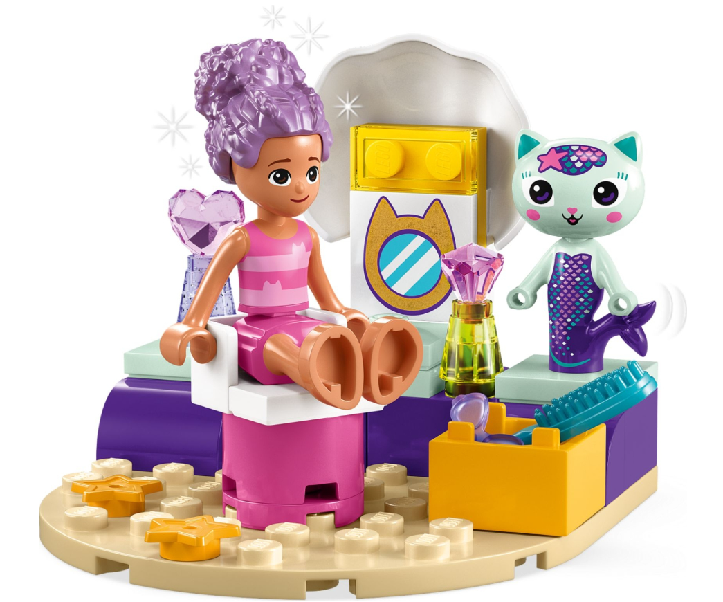 Конструктор Lego Gabby's Dollhouse Корабель і спа Ґаббі й Нявки фото №3