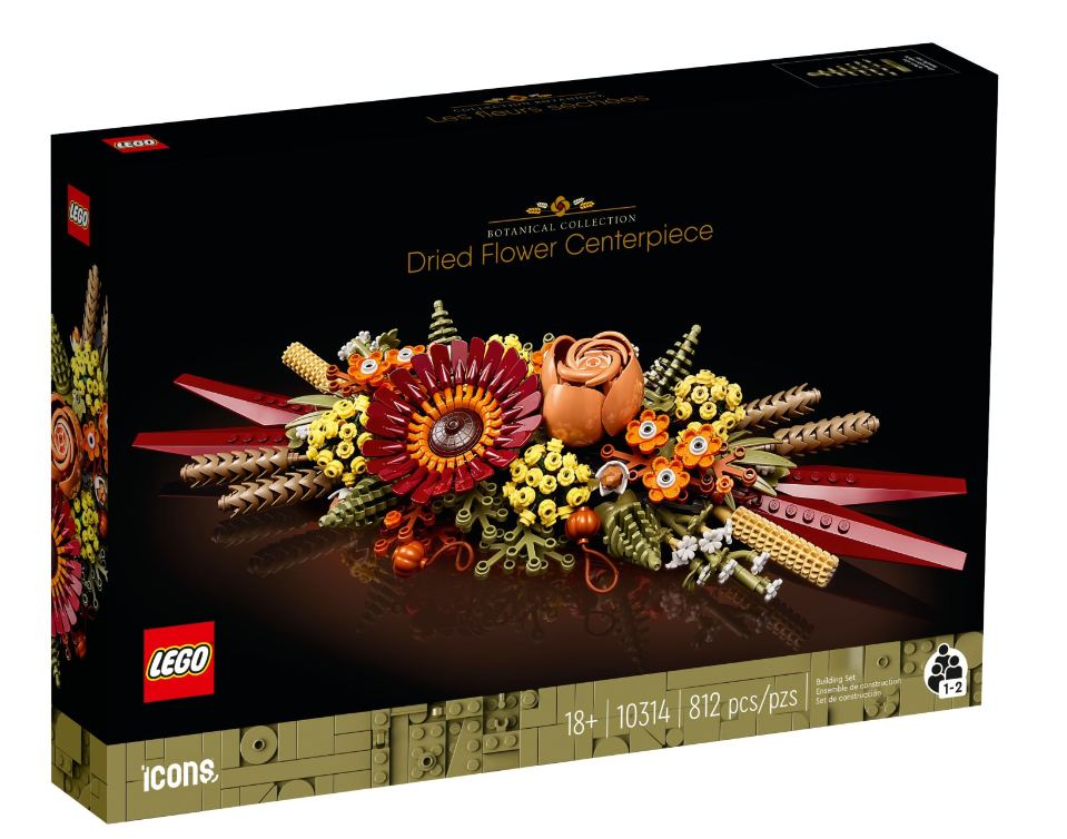 Конструктор Lego Icons Ікебана з сухоцвітів