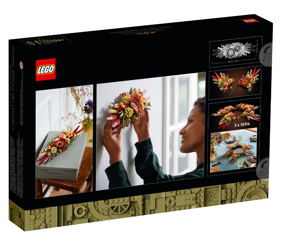 Конструктор Lego Icons Ікебана з сухоцвітів фото №5