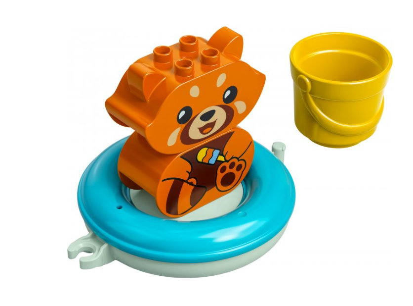 Конструктор Lego DUPLO My First Веселе купання: Плаваюча червона панда фото №2