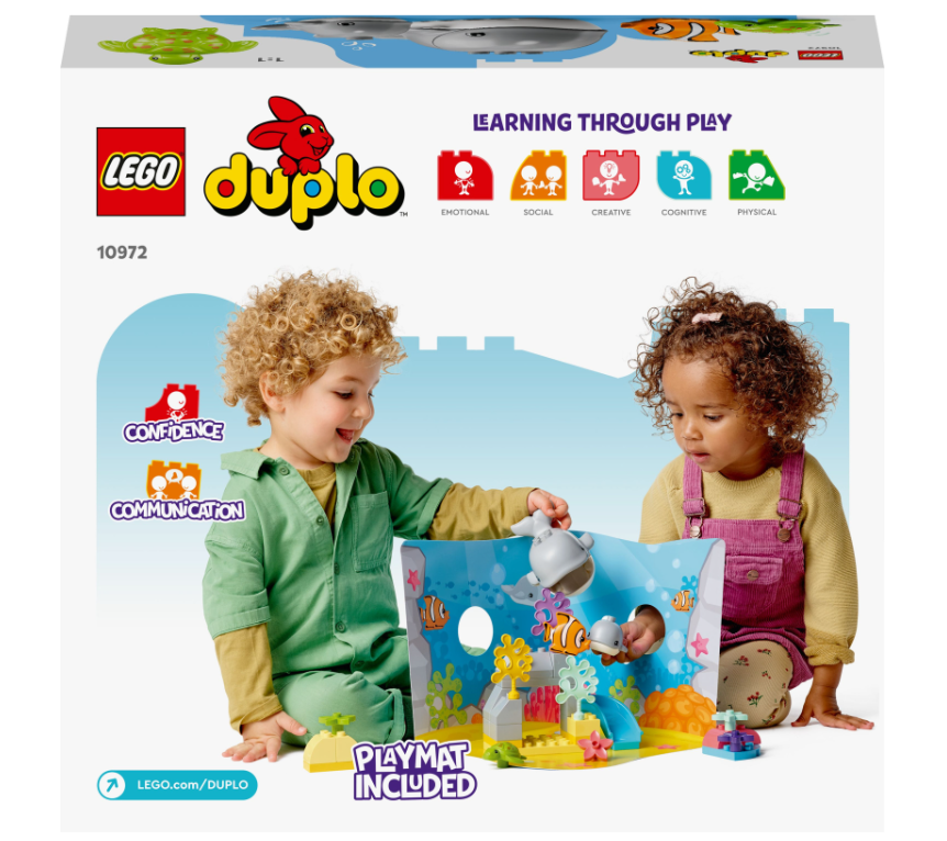 Конструктор Lego DUPLO Town Дикі тварини океану фото №4