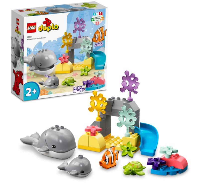 Конструктор Lego DUPLO Town Дикі тварини океану фото №2