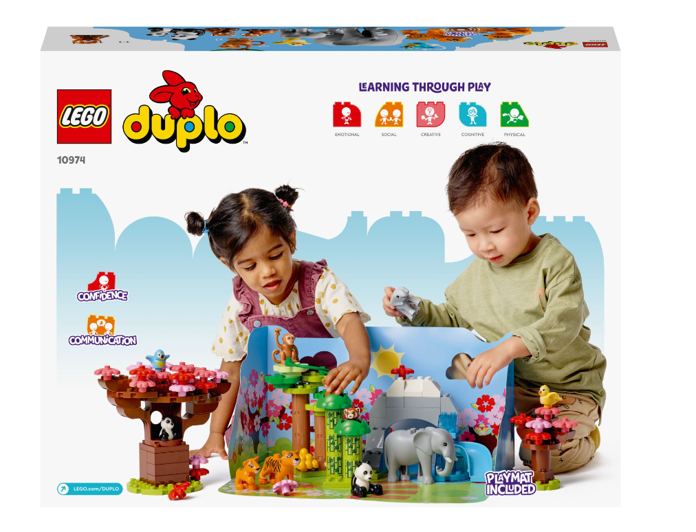 Конструктор Lego DUPLO Town Дикі тварини Азії фото №4