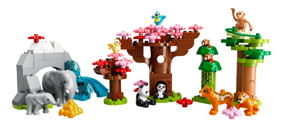 Конструктор Lego DUPLO Town Дикі тварини Азії фото №2
