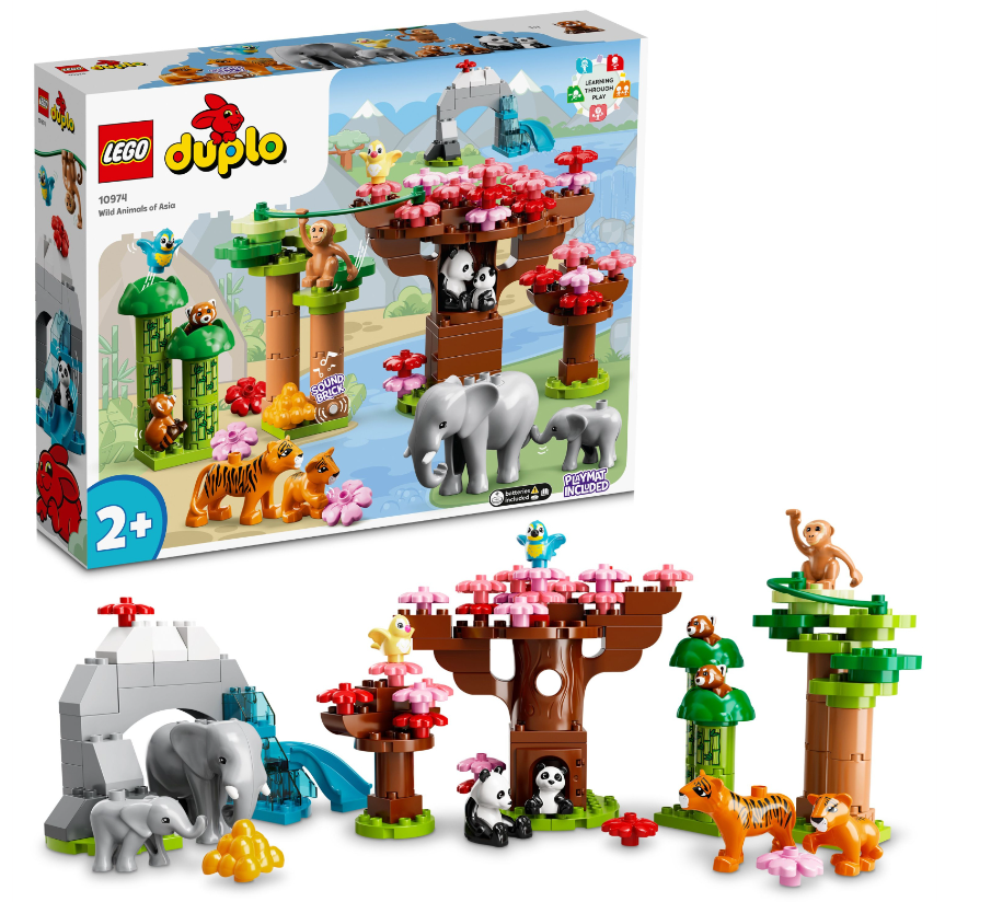 Конструктор Lego DUPLO Town Дикі тварини Азії фото №3