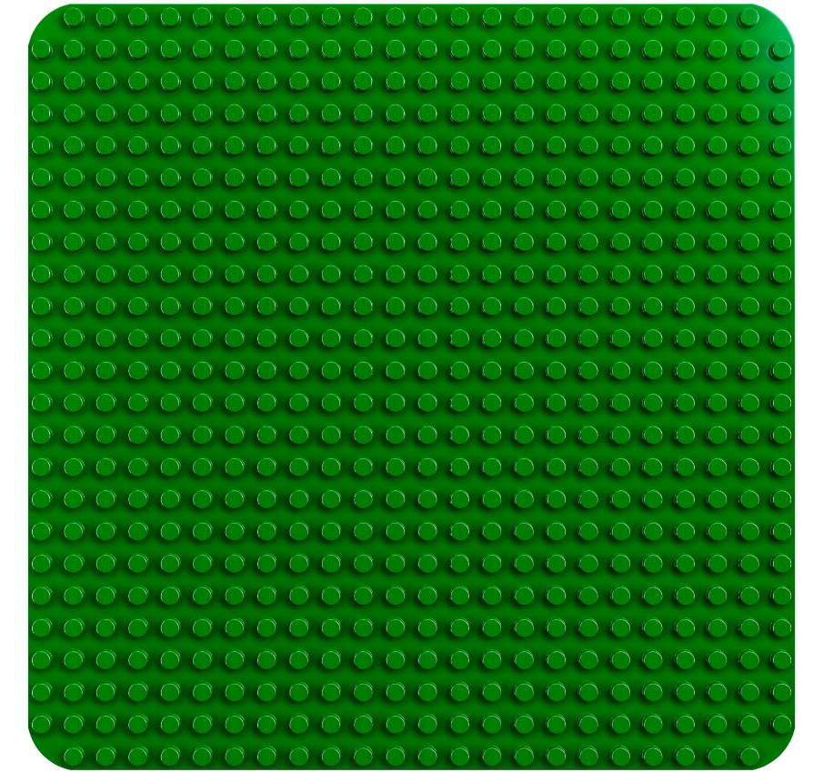 Конструктор Lego DUPLO Зелена будівельна пластина фото №3