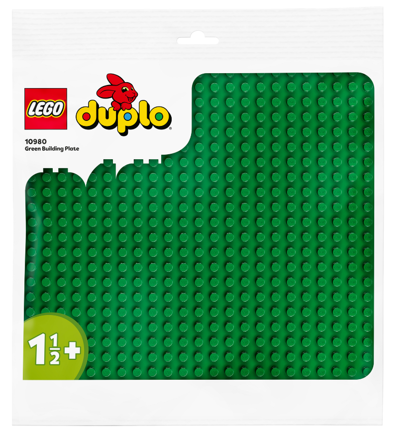 Конструктор Lego DUPLO Зелена будівельна пластина фото №4