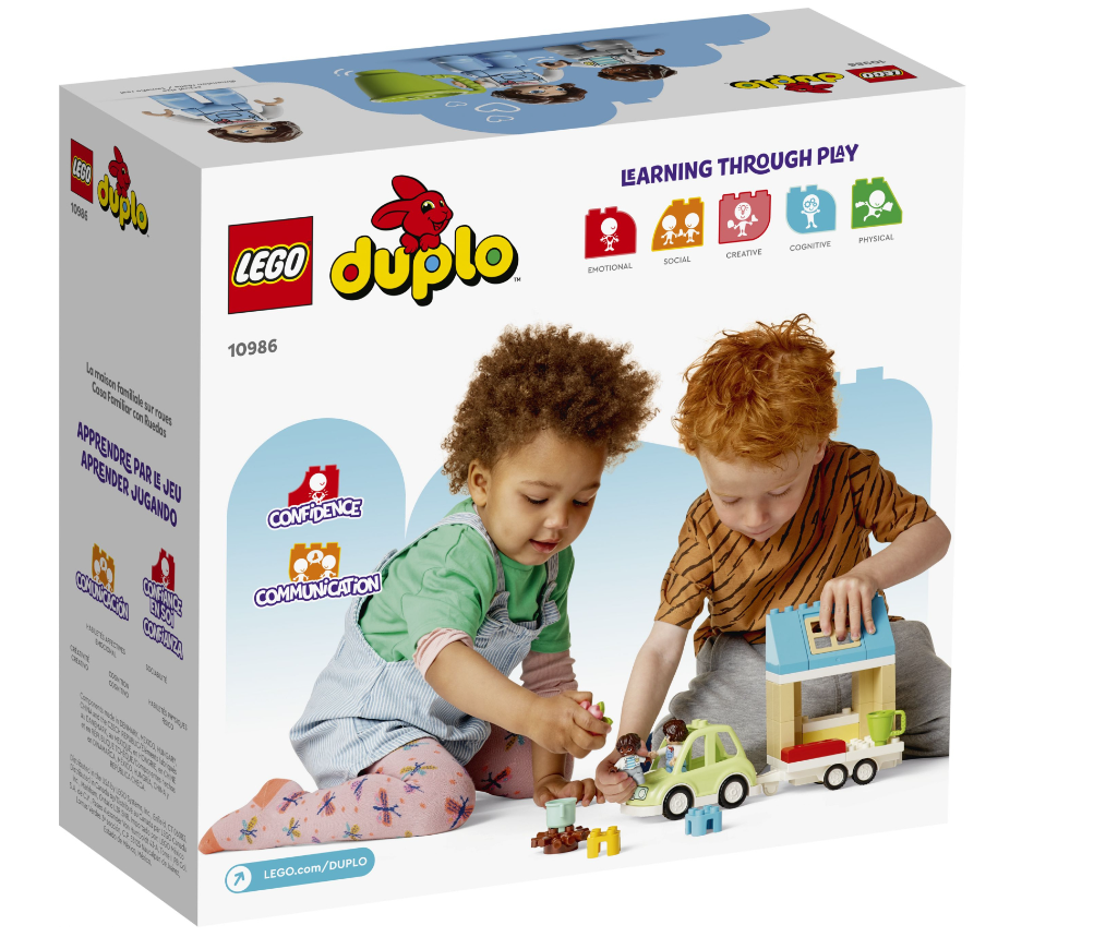 Конструктор Lego DUPLO Town Сімейний будинок на колесах фото №5
