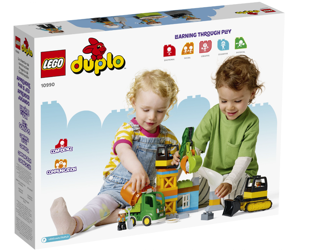 Конструктор Lego DUPLO Town Будівельний майданчик фото №5