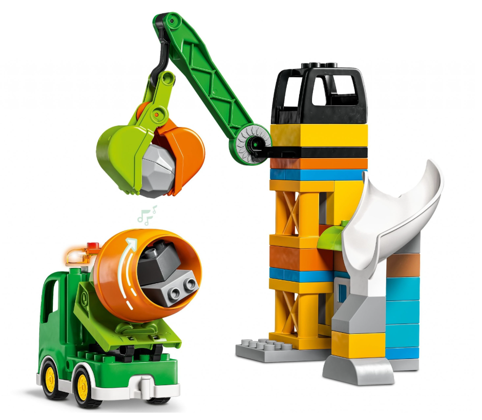 Конструктор Lego DUPLO Town Будівельний майданчик фото №2