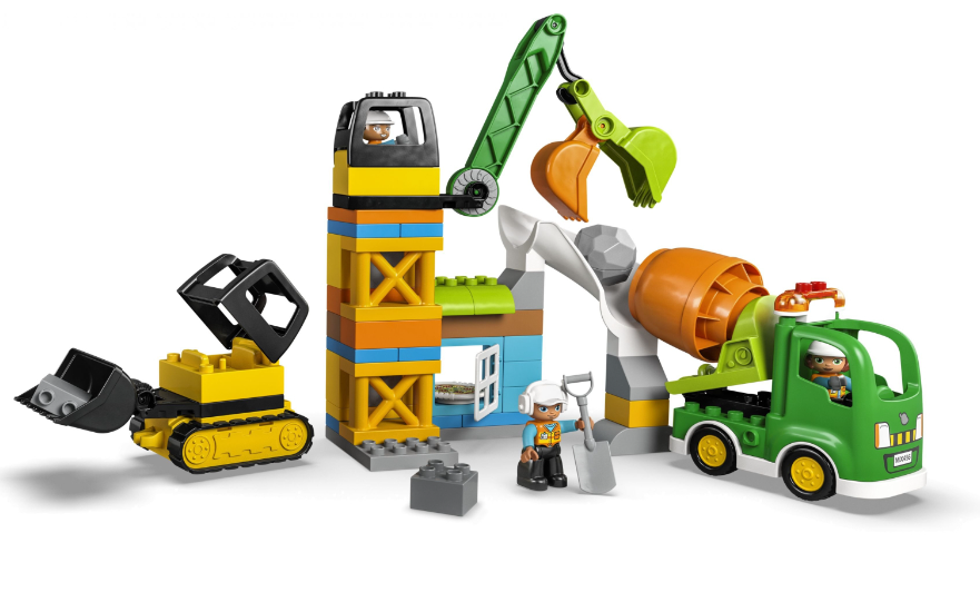 Конструктор Lego DUPLO Town Будівельний майданчик фото №4