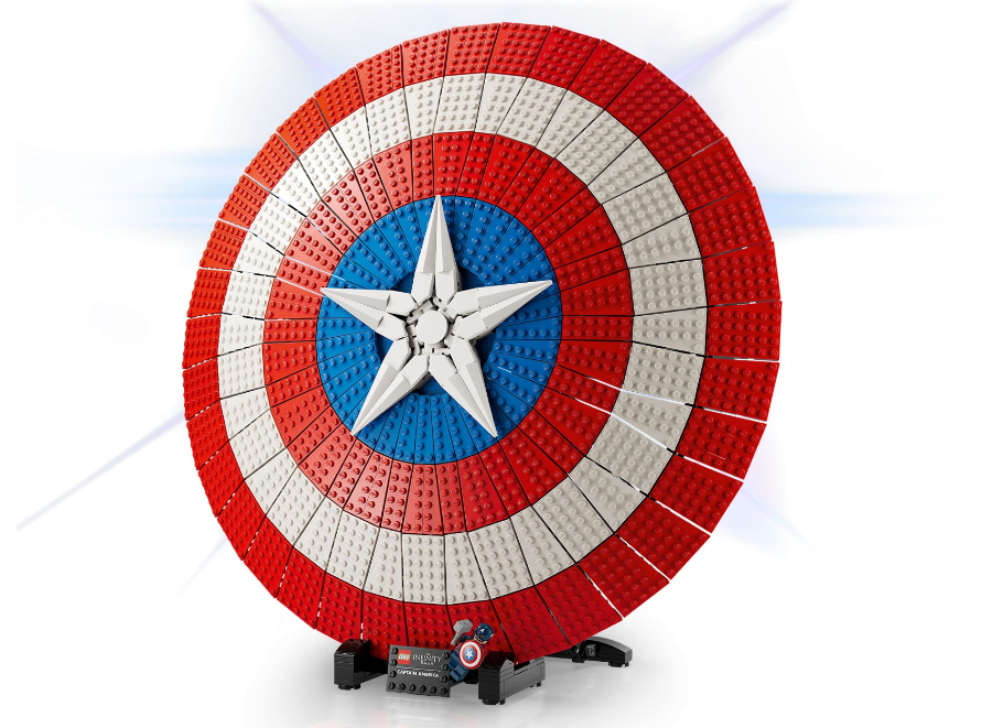 Конструктор Lego Marvel Щит Капітана Америка фото №3