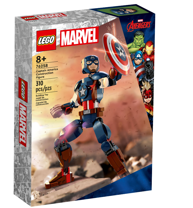 Конструктор Lego Marvel Фігурка Капітана Америка для складання