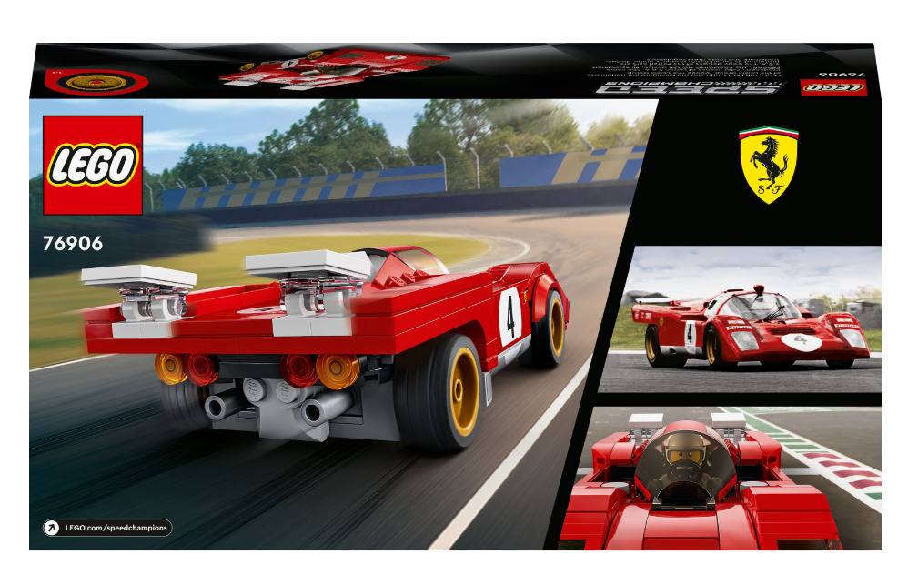 Конструктор Lego Speed Champions 1970 Ferrari 512 M фото №4