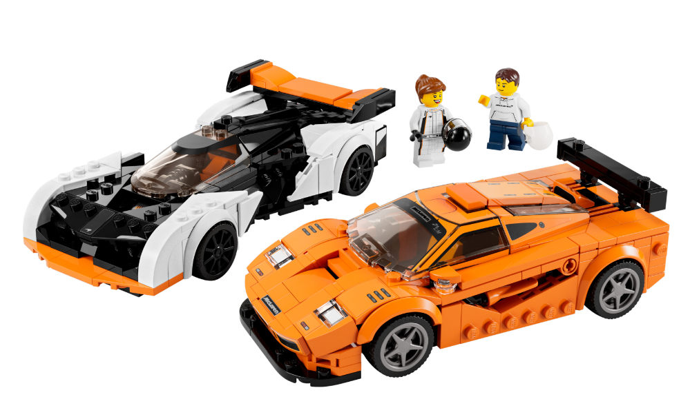 Конструктор Lego Speed Champions McLaren Solus GT і McLaren F1 LM фото №2