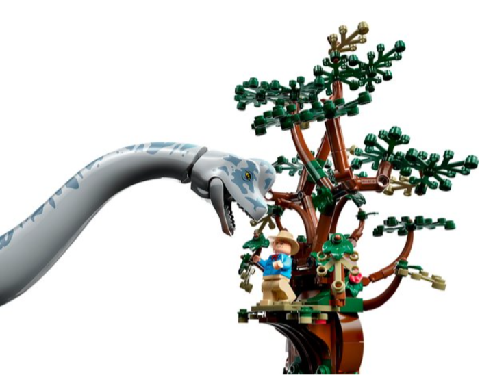 Конструктор Lego Jurassic Park Відкриття брахіозавра фото №5