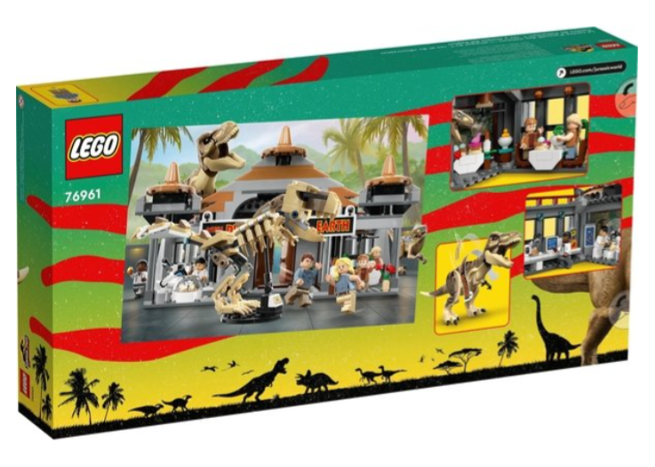 Конструктор Lego Jurassic Park Центр відвідувачів: Атака тиранозавра й раптора