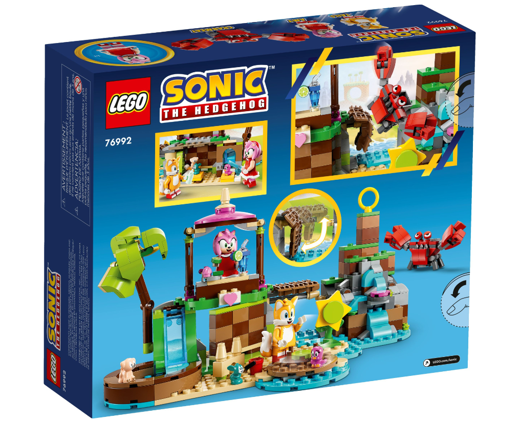 Конструктор Lego Sonic the Hedgehog Острів Емі для порятунку тварин фото №6